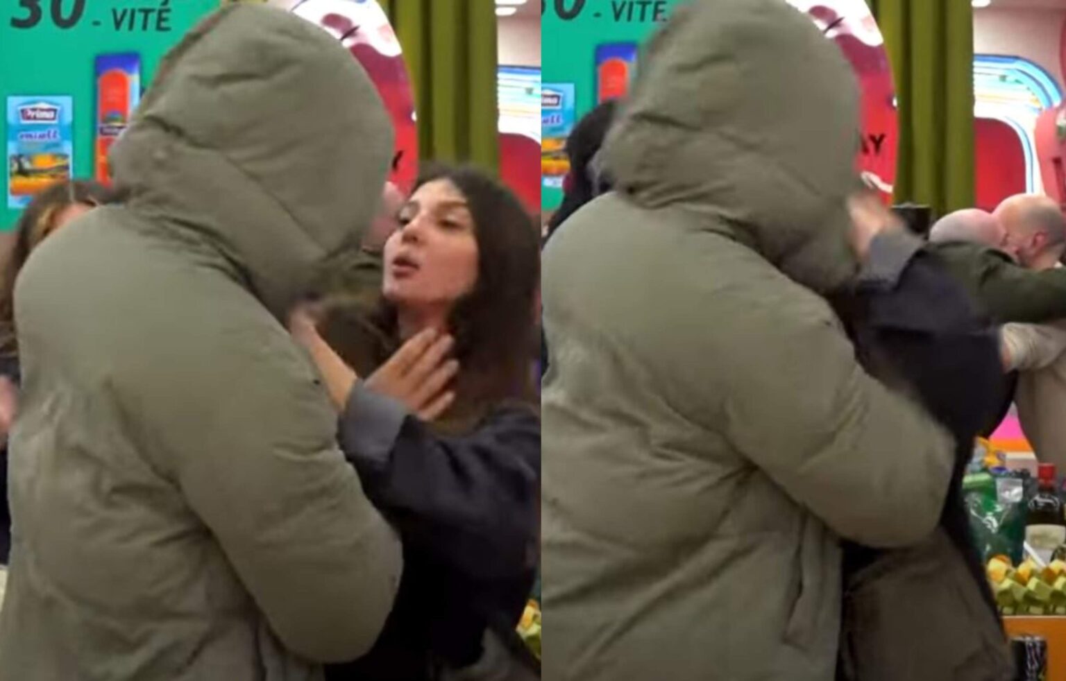 Ndodh në BBV! Banori tenton të puthë me forcë modelen në buzë!