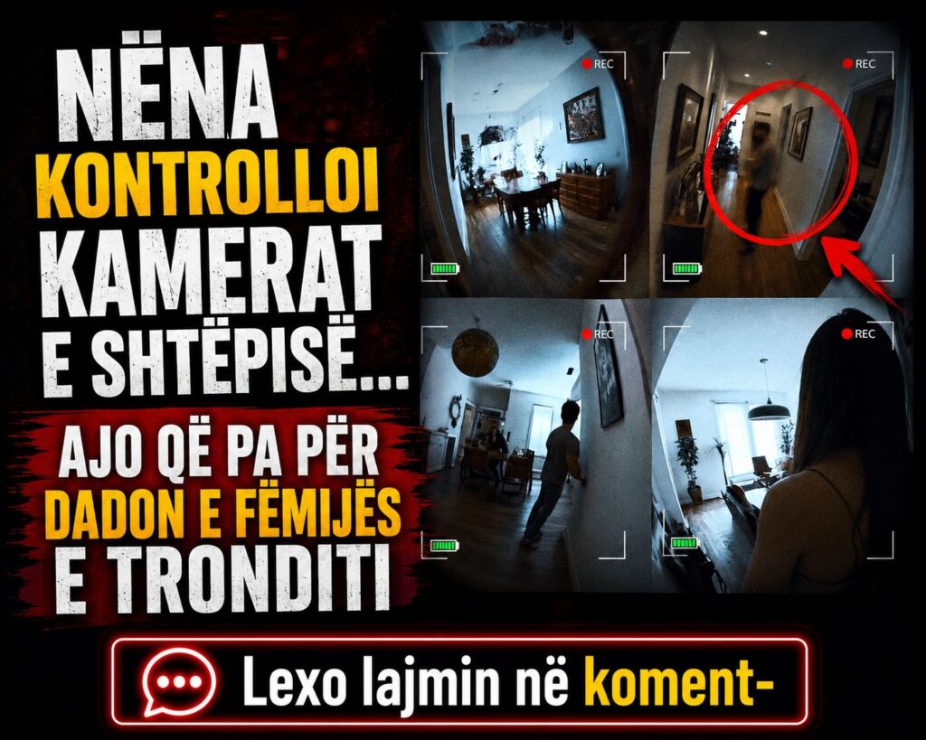 Nëna Kontrolloi Kamerat e Shtëpisë… Ajo që Pa për Dadon e Fëmijës e Tronditi 😳