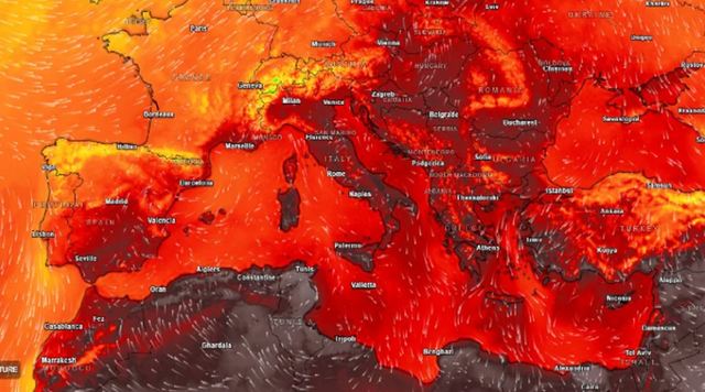 “Kupola termike” përfshin Europën/ Temperatura deri në 40°C, alarm