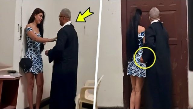 Prifti nuk e dinte se po e vëzhgonin dhe se filmohej, ai bëri diçka tr*nditëse që do tju le pafjalë..(VIDEO)