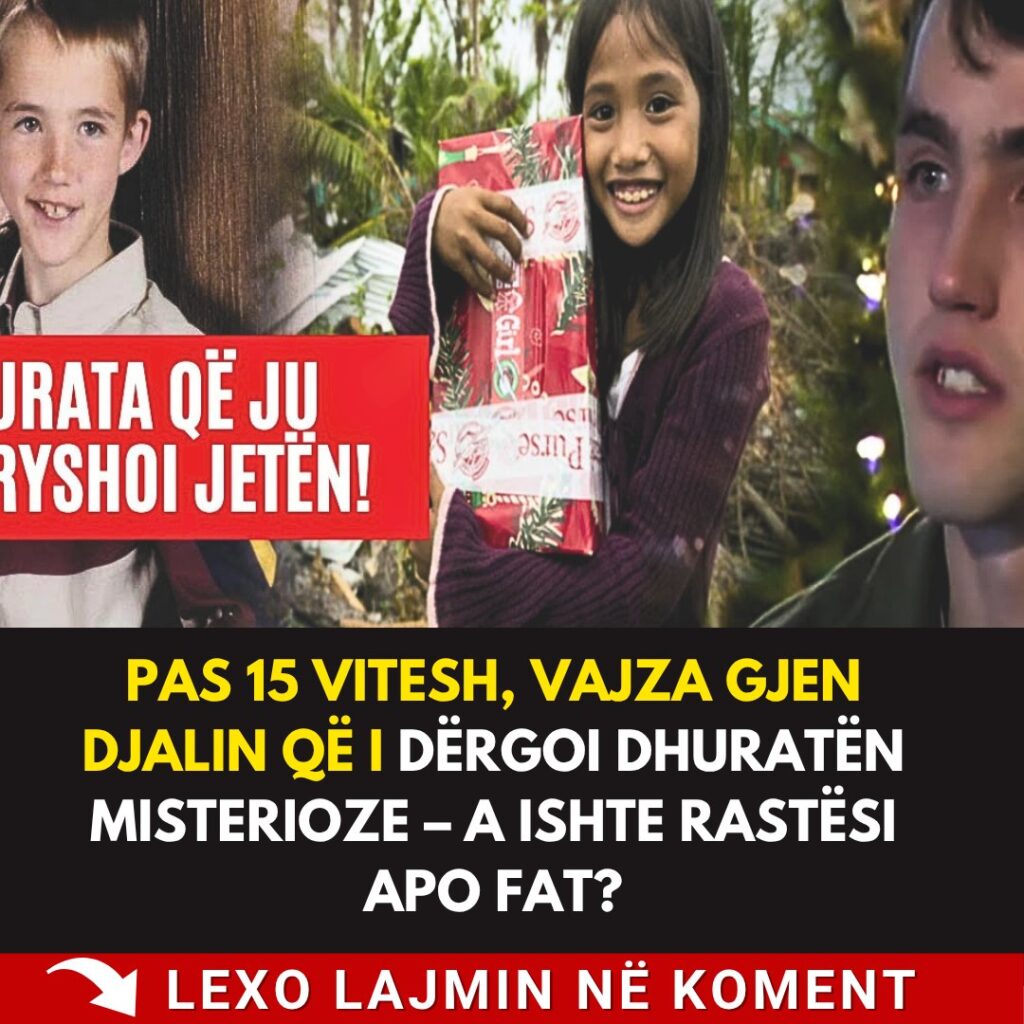 Pas 15 vitesh, vajza gjen djalin që i dërgoi dhuratën misterioze – A ishte rastësi apo fat? (VIDEO)