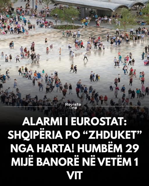 Shqiperia po “zhduket” nga harta! Humbem 29 mije banore vetem ne nje vit