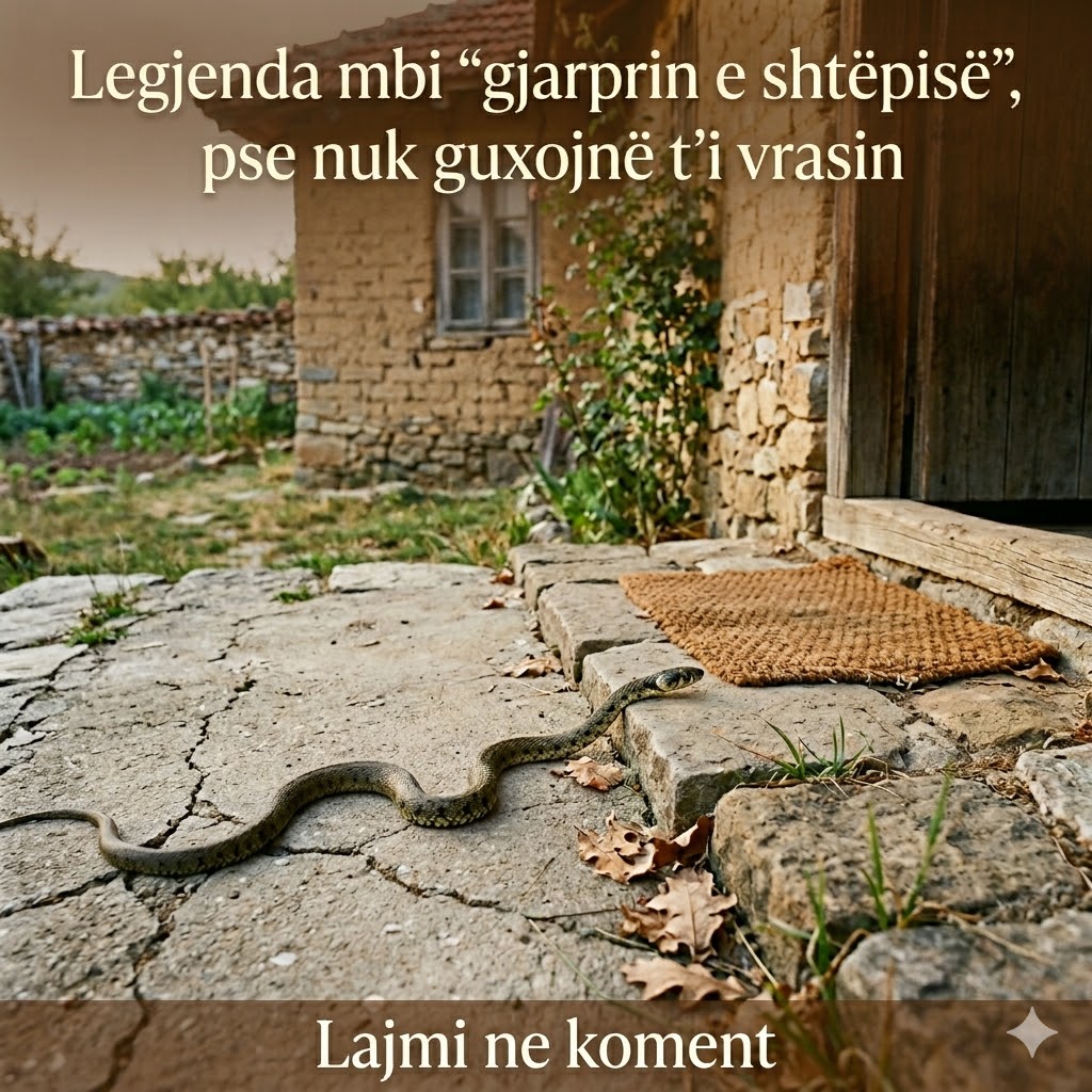 Legjenda mbi “gjarprin e shtëpisë”, pse nuk guxojnë t’i vr*sin