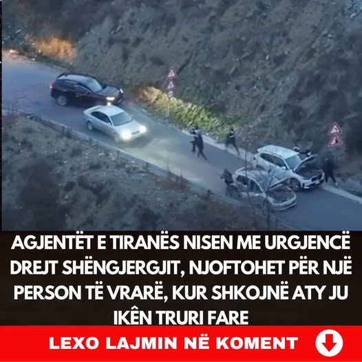 E fundit! Agjentët e Tiranës nisen me urgjencë drejt Shëngjergjit, njoftohet për një person të vrrë, kur shkojnë aty ngelin pa mend